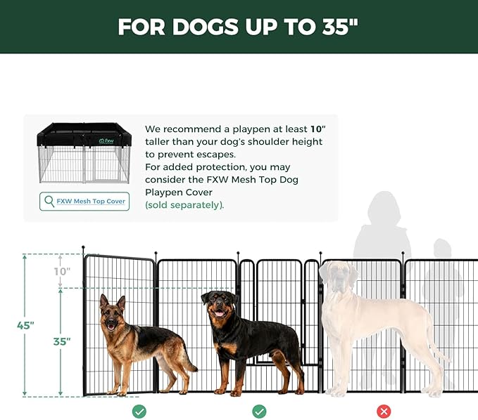 FXW Rollick Unleashed Dog Playpen - Image 8