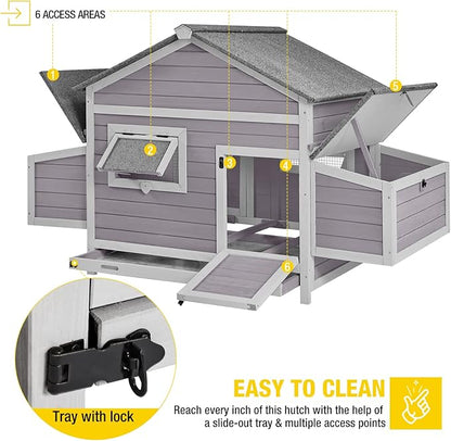 Aivituvin Chicken Coop Extension Design Chicken House - Image 4