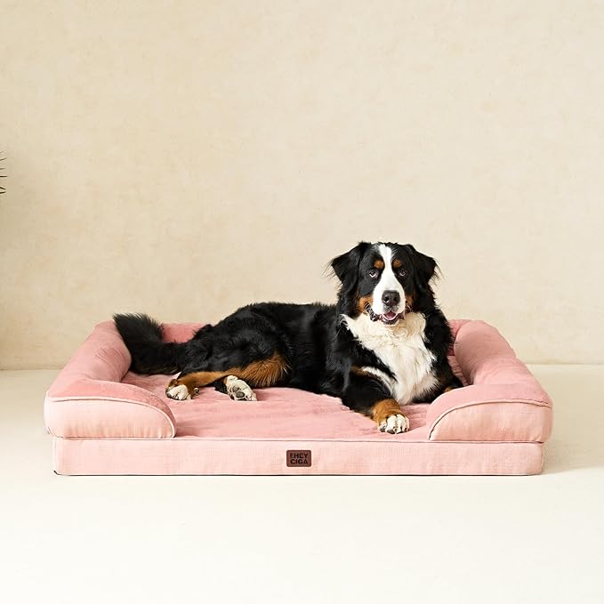 EHEYCIGA Orthopedic XL Dog Beds, Waterproof Memory Foam Dog Bed - Image 8