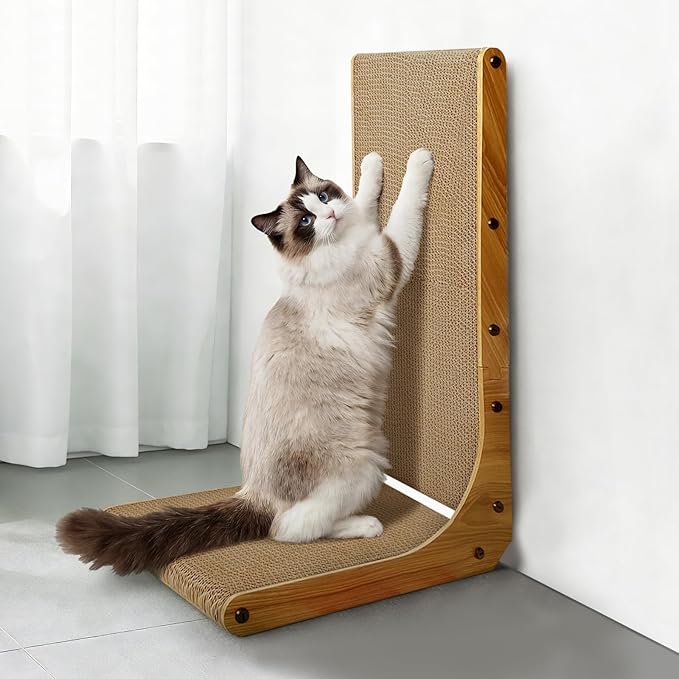 Cat Scratcher, 23 inch L Shape Cat Scratching Pad - Image 5