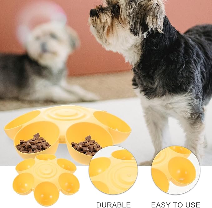 Gadpiparty Multi-pet Food Bowl Plastic Cat and Dog Feeder - Image 5