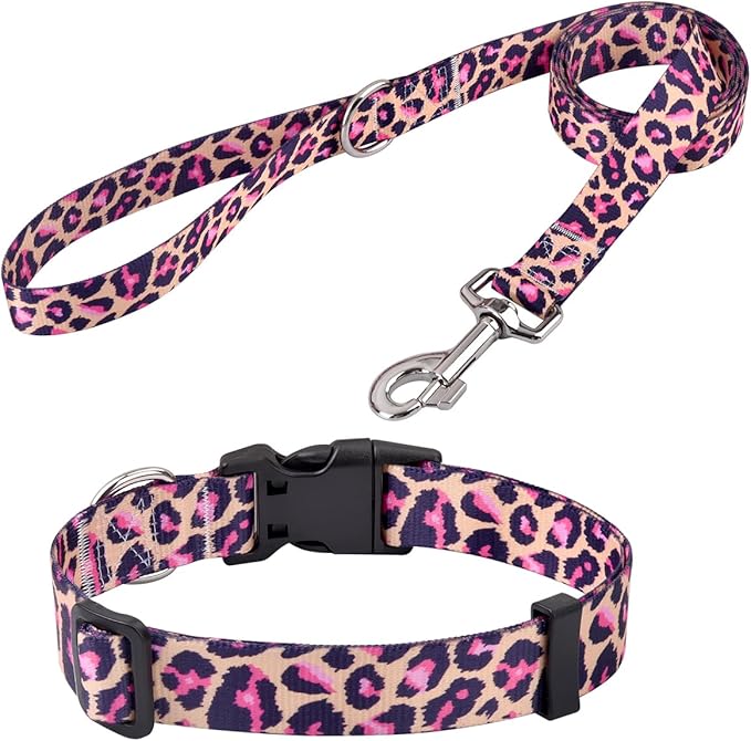 Mihqy Dog Collar and Leash Set by Mihqy