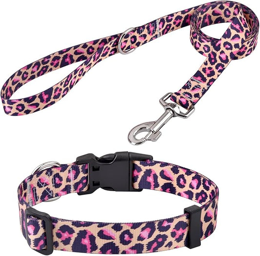 Mihqy Dog Collar and Leash Set by Mihqy