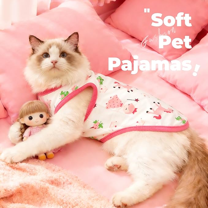 PETCARE Cute Cartoon Cat Shirts - Image 4