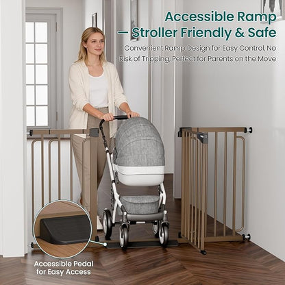 Cumbor 30.4-56.8" Extra Wide Baby Gate - Image 4