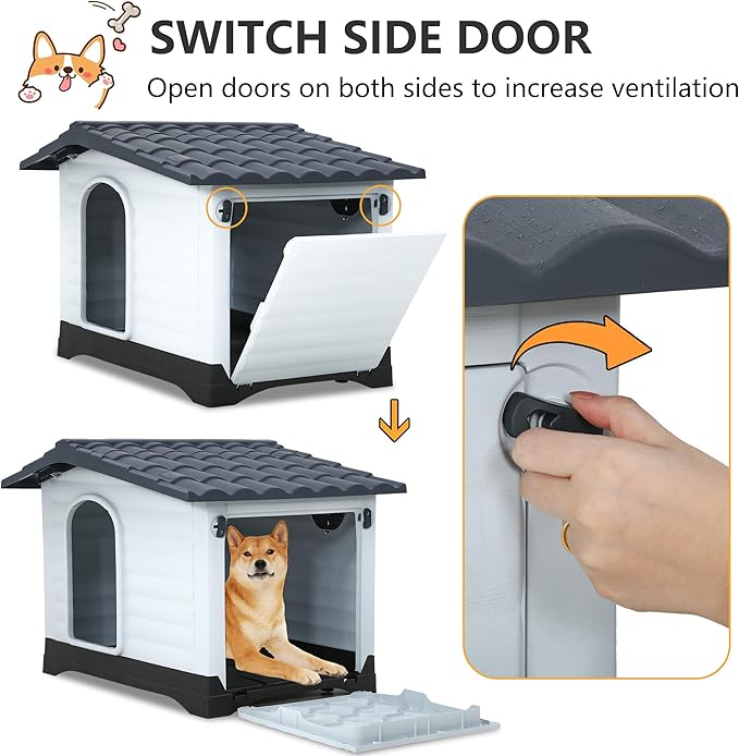FDW Dog House Indoor Outdoor Durable House - Image 4