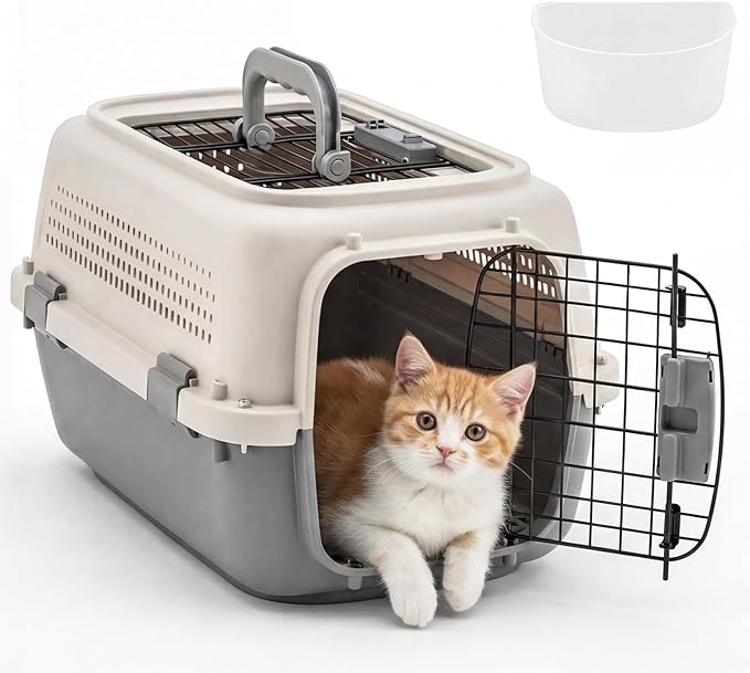DUMOS 23" Hard-Sided Pet Carrier by DumosLifestyle