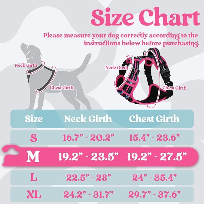 rabbitgoo Dog Harness Medium Sized, No Pull Easy On & Off - Image 2