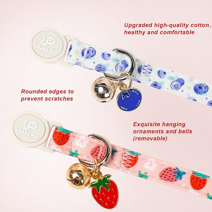 Cat Collar, Cat Collar with Bell, - Image 2