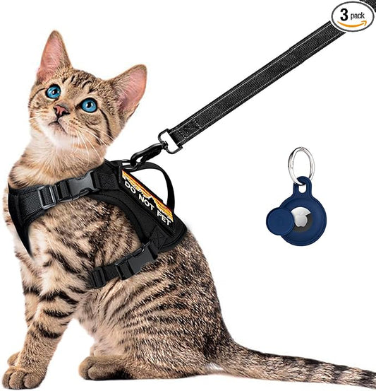 Tactical Cat Harness and Leash Set by nanappice