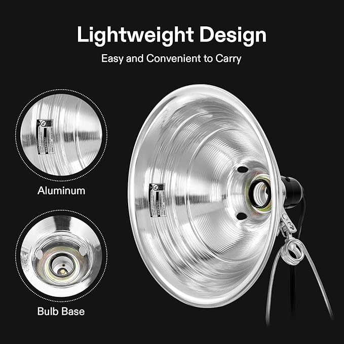 VIVOSUN 4 Pack Clamp Lamp Light - Image 2