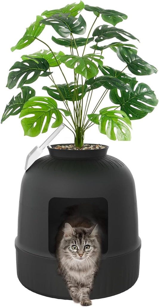 Lifewit Cat Litter Box, Hidden Enclosure Litter Tray by Lifewit