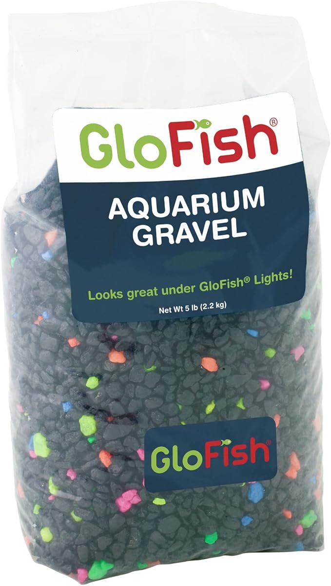 GloFish Aquarium Gravel, Fish Tank Gravel, Compliments GloFish Tanks, 5 lb Bag by GloFish