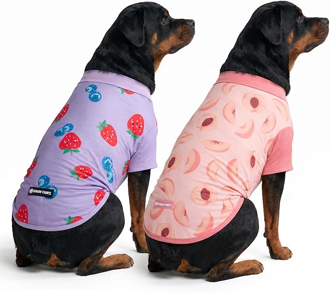 Spark Paws Sunblock Dog T-Shirt, SPF30 Protection, Lightweight Breathable Quick by SparkPaws