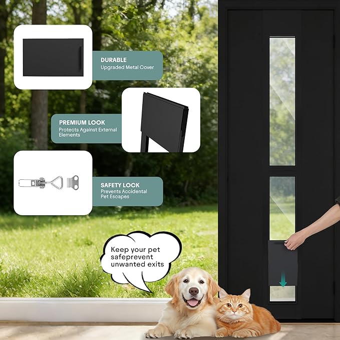 Dog Door for Sliding Glass Door Insert - Image 5