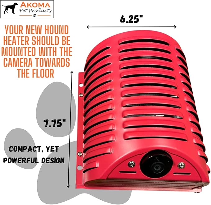 Akoma Hound Heater Dog House Heater, Outdoor Pet Furnace 400w - Image 5
