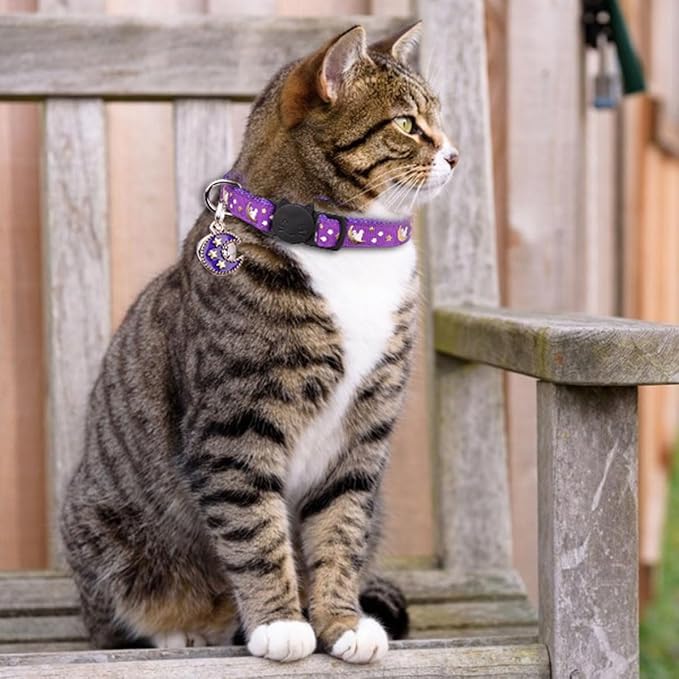 Baeuppit 2Pcs Breakaway Cats Collars Cat Collars - Image 7