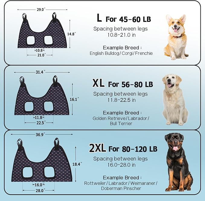 Supet Dog Grooming Hammock Harness - Image 7