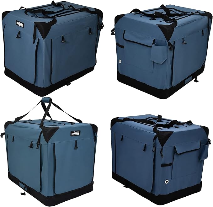EliteField 4-Door Folding Soft Dog Crate - Image 7