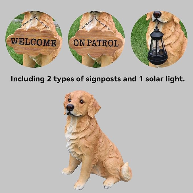 Labrador Dog Garden Statue - Image 5