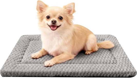 Dog Bed Mat - Dog Crate Pad - Reversible Mat by FogkissComfyPawsHome