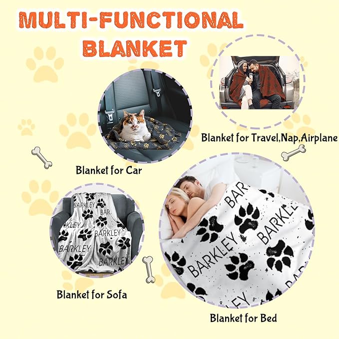 Personalized Dog Blanket with Name - Image 6