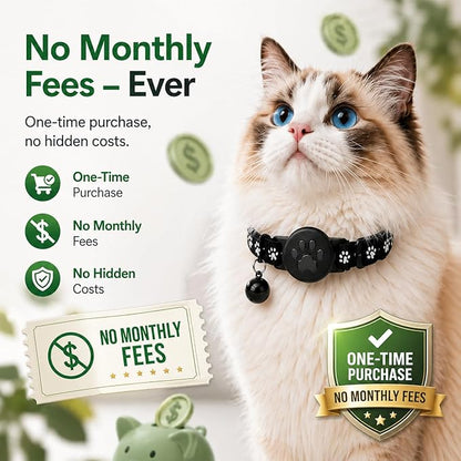 Pet Tracker, GPS Collar for Cats, Smart tag, Waterproof Compatible - Image 5