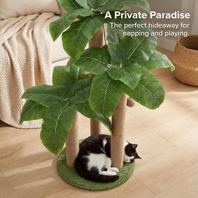 LEMONDA 31.5Inch Cat Scratching Post, Cat Scratcher Tree - Image 6