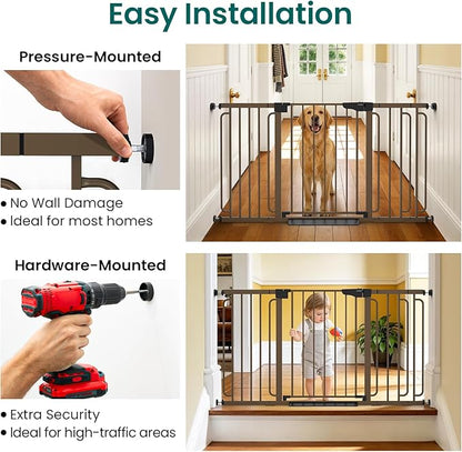 Cumbor 30.4-56.8" Extra Wide Baby Gate - Image 7