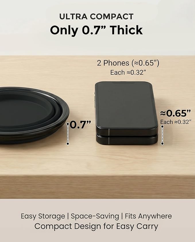 Collapsible Dog Bowls for Travel, BPA Free - Image 4