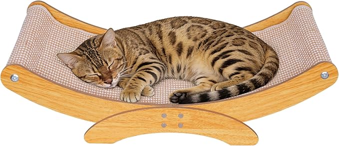 Extra-Larger Cat Scratcher Bed for Indoor Cats - Image 8
