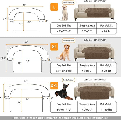 Calming Dog Bed Fluffy Plush Dog Mat - Image 5