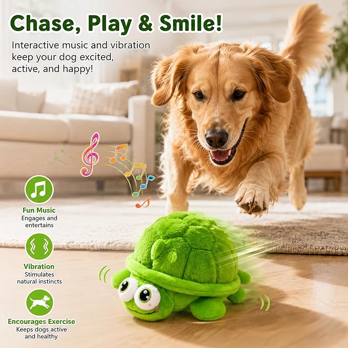 Interactive Moving Dog Toys – Interactive Dog Toys Plush Chew Toy - Image 2