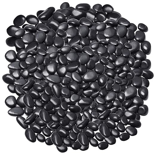 Pebbles for Indoor Plants, Virekm River Rocks, Decorative Ornamental Pebbles by VIREKM