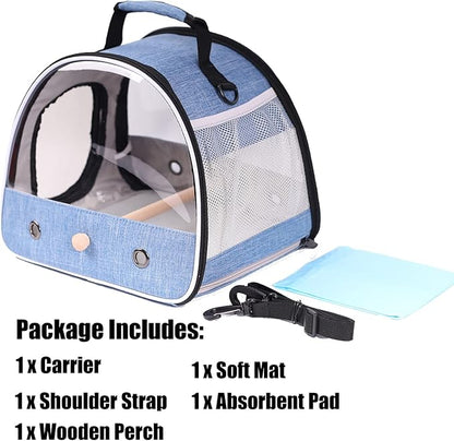 Small Bird Travel Carrier, Portable Bird Travel Carrier - Image 3