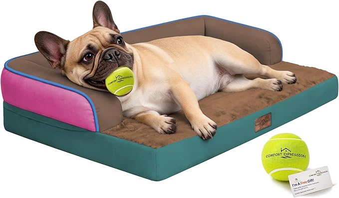 Comfort Expression Memory Foam Dog Bed by ComfortExpression