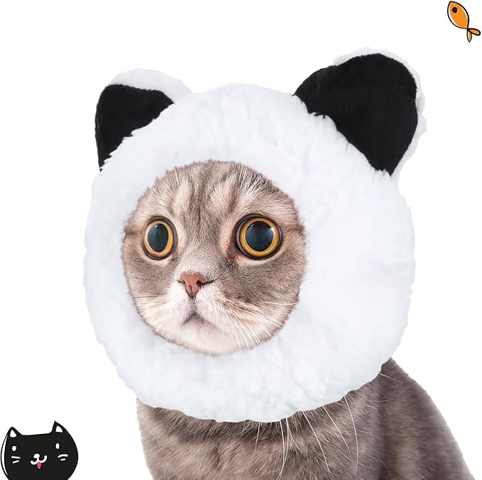 Weewooday 5 Pcs Cat Adorable Costume Bunny Hat - Image 7