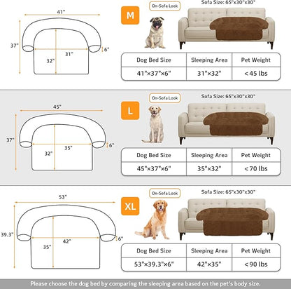 GGIB Calming Dog Bed Fluffy Plush Dog Mat - Image 5