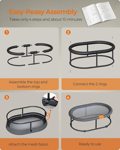 Feandrea Pet Bed, Cat Hammock, Elevated Cat Bed - Image 7