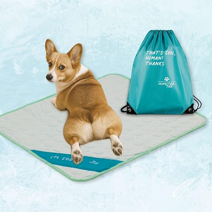 INSPECTOR TAIL Dog Cooling Mat by InspectorTail
