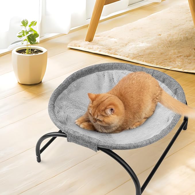 LIFLIX Raised Cat Hammock Bed, Pet Bed - Image 6