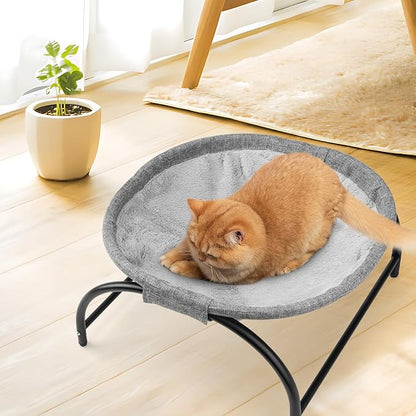 LIFLIX Raised Cat Hammock Bed, Pet Bed - Image 6