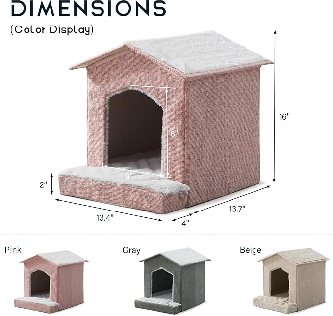 Cat Beds for Indoor Cats, Cat Houses, Cat Cave - Image 5