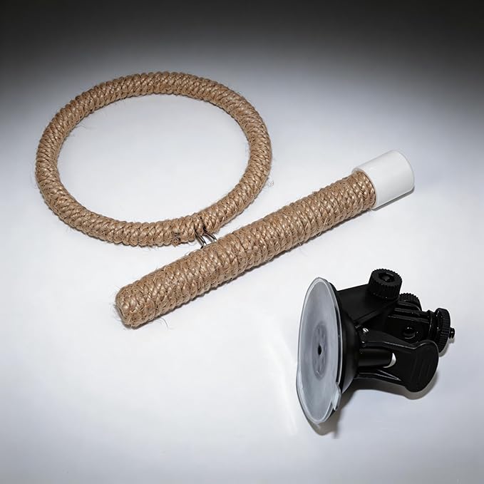 Natural Flax Bird Perch Stand - Image 6