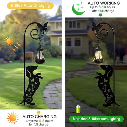 Dog Solar Lights Outdoor Decoration, Dachshund Gifts - Image 3