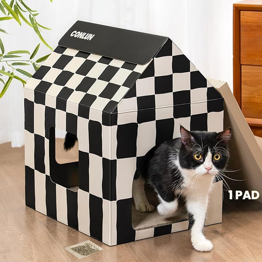 Conlun Cardboard Cat House by Conlun