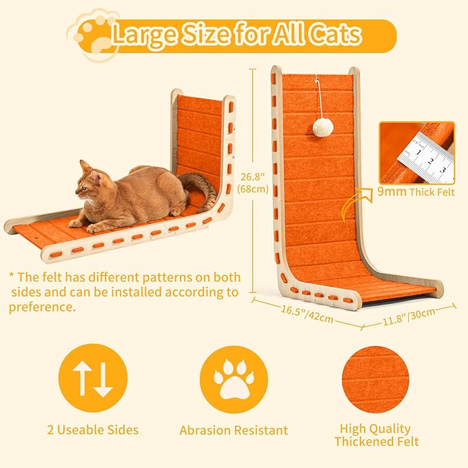 Cat Scratch Pad Felt Cat Scratcher - Image 3