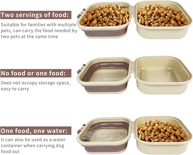 Collapsible Dog Water Bowl, Portable Dog Bowl - Image 3