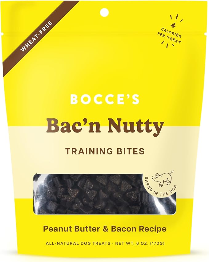 Bocce's Bakery Bac'N Nutty Training Treats by BoccesBakery