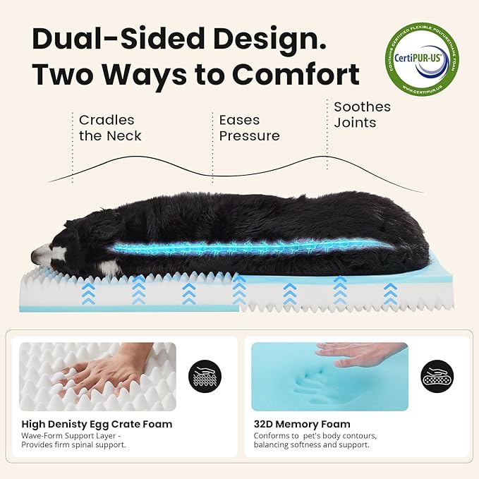 OhGeni Orthopedic Waterproof Dog Bed - Image 5